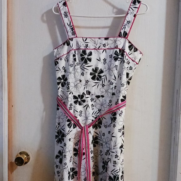Scarlett sz 10 Summer Dress A line skirt Retro Look - Picture 1 of 9